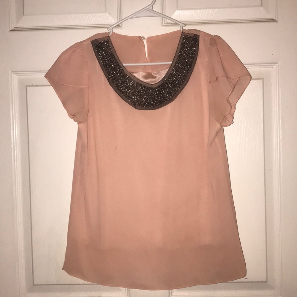 Sheer non see through top